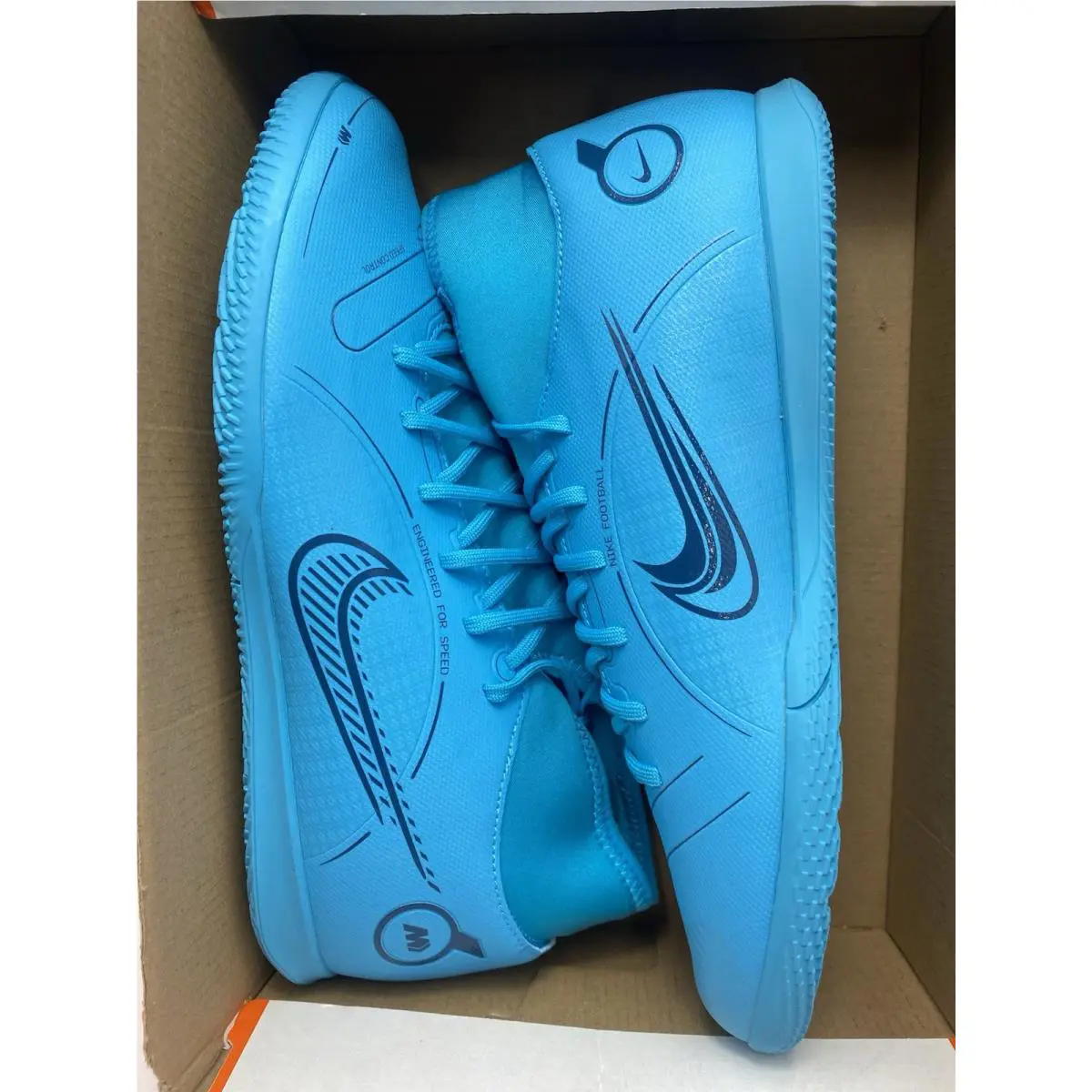 Nike shoes - Nike Superfly 8 - Superfly - DJ2907 484 - Chlroine Blue/Laser Orange (UPC: 195866248465) 5