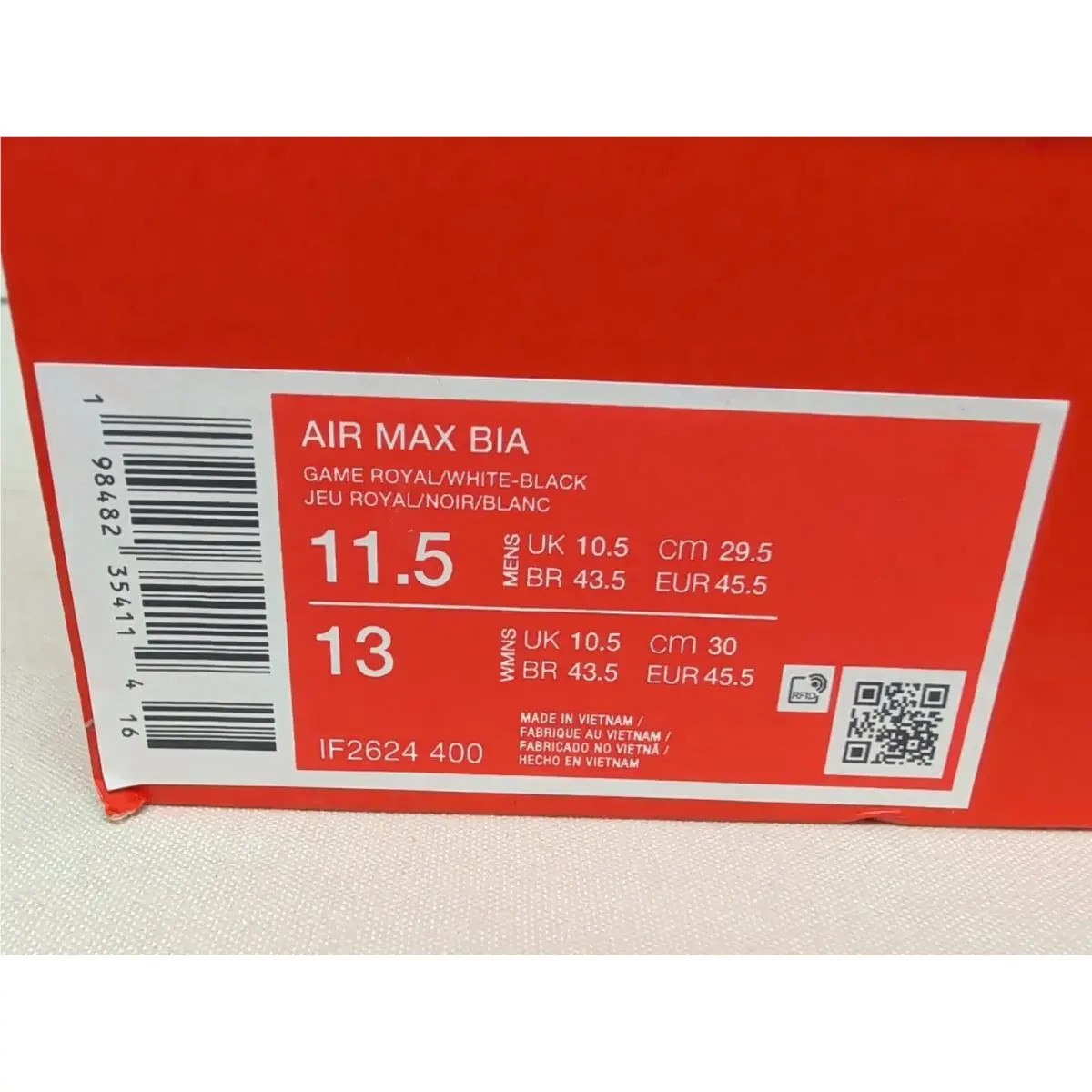 Nike shoes - Nike Air Max Bia - Air Max Bia - IF2624-400 - Blue (UPC: 198482354114) 7