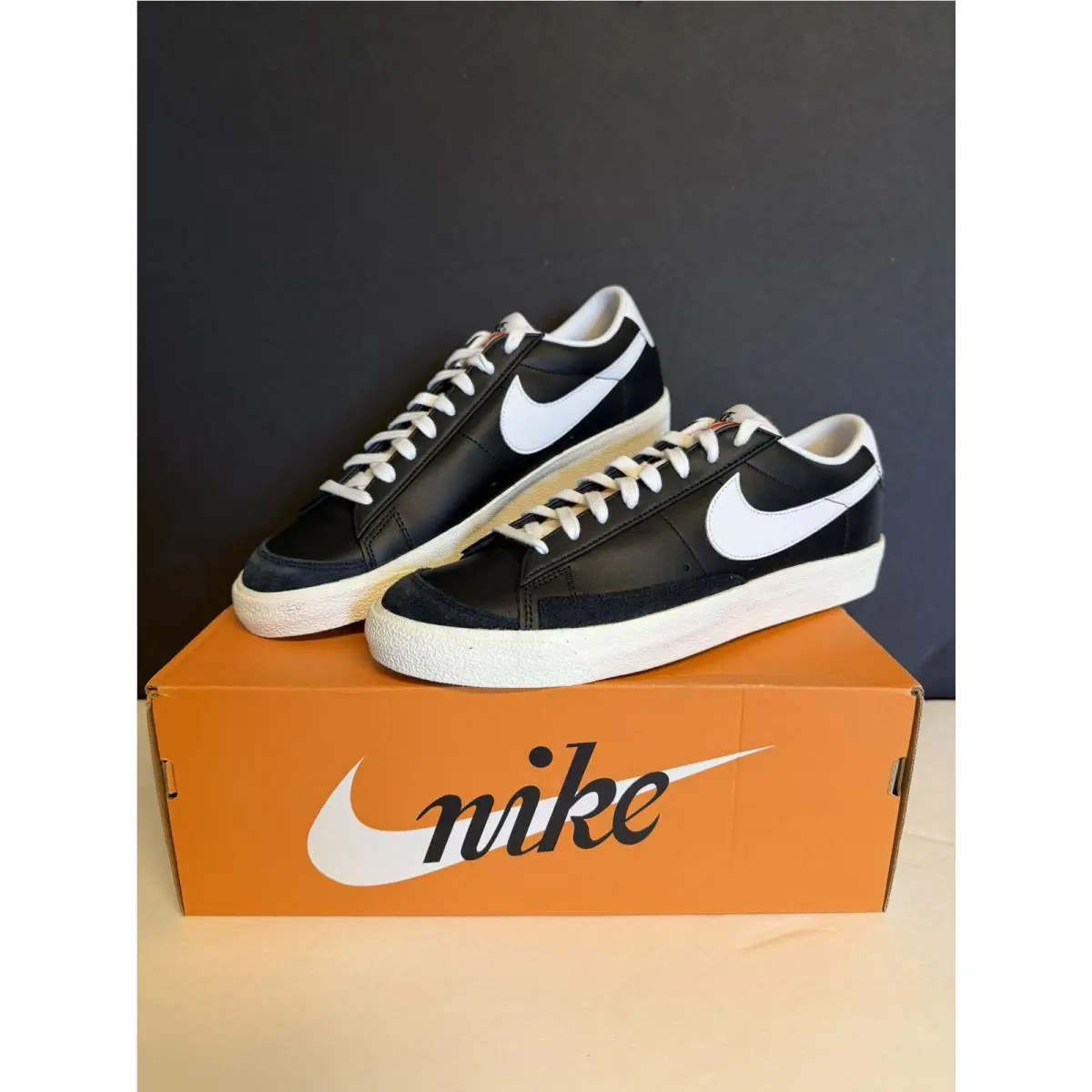 Nike shoes - Nike Blazer Low `77 Vintage - Black (UPC: 194502179118) 9