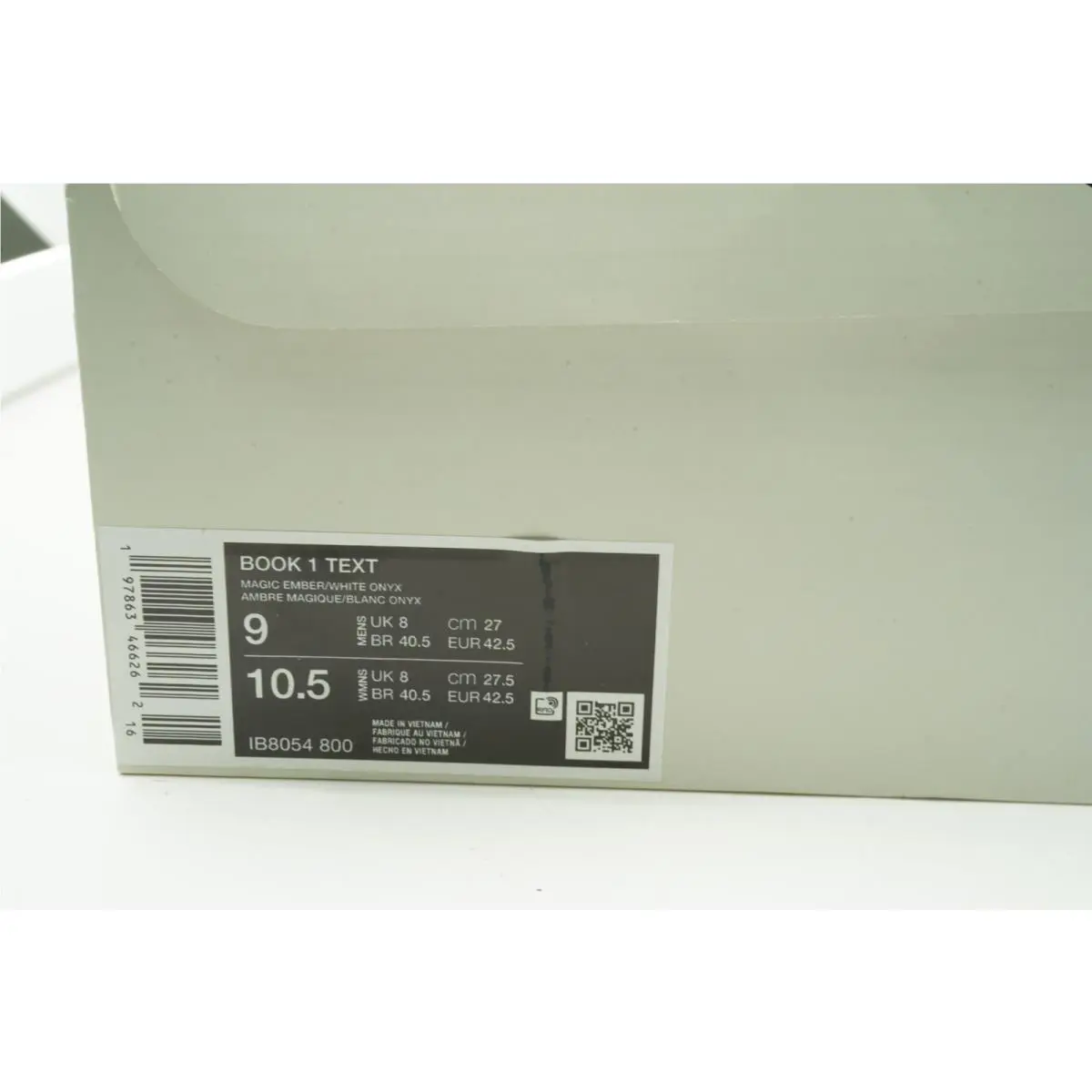 Nike shoes - Book 1 Text - Book Text - Magic Ember/White/Onyx 1