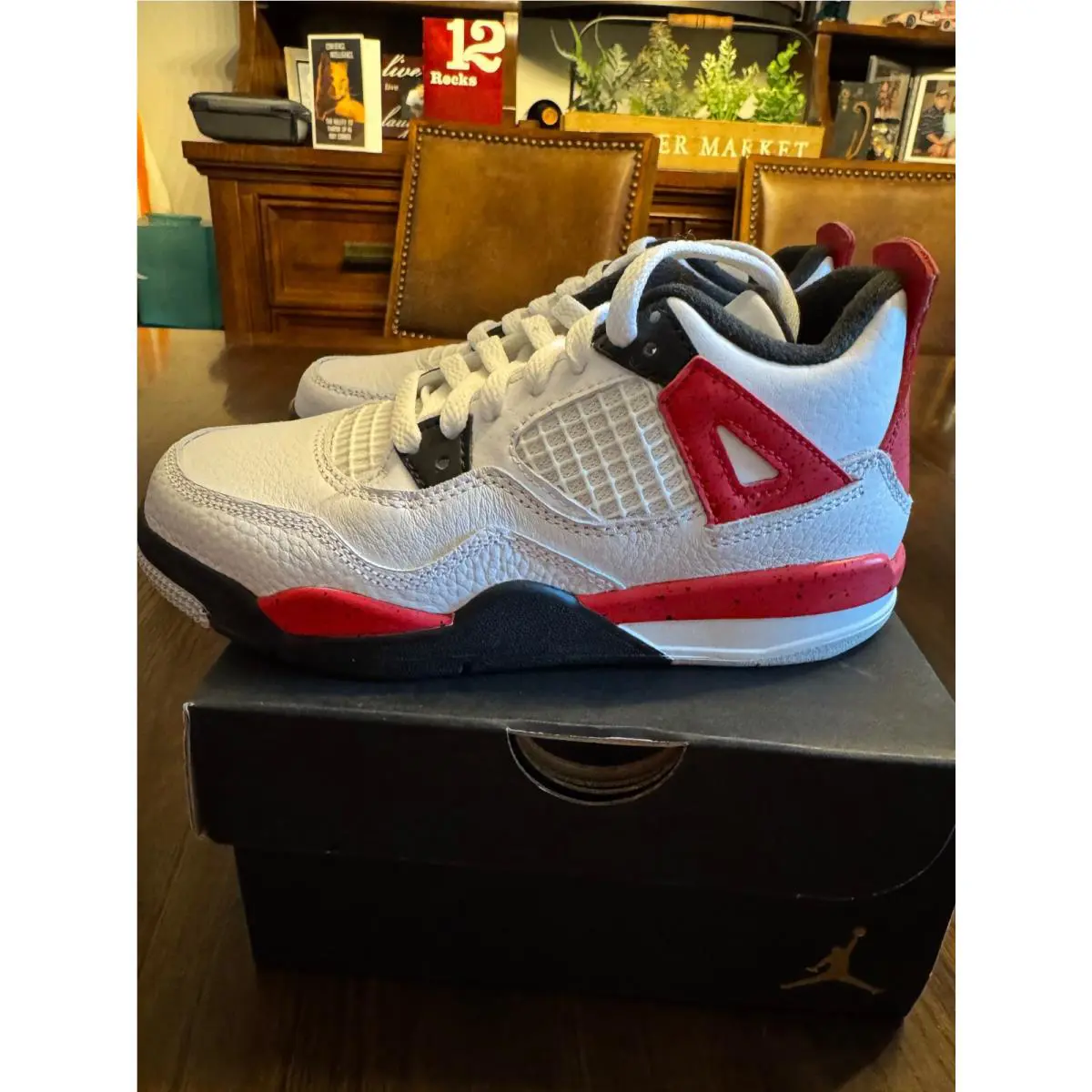 Nike shoes - Jordan 4 Retro - Retro - Red 3