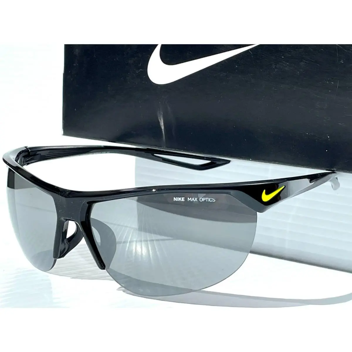 Nike Cross Trainer Black with Volt w Silver Mirrored Sunglass EV937 001