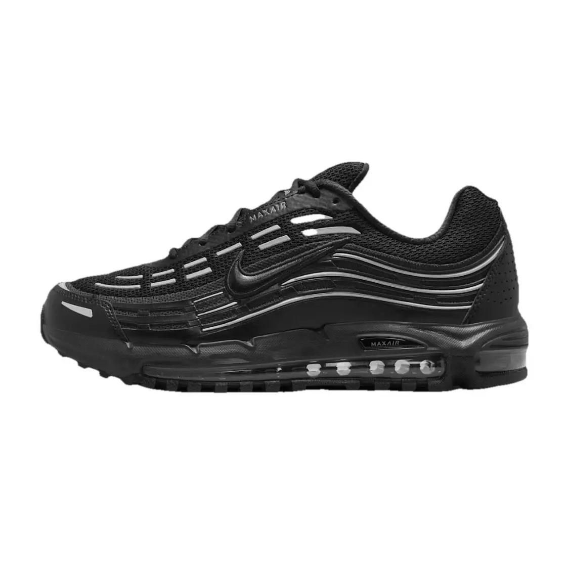 Nike Air Max TL 2.5 `black Metallic Silver` FZ4110-002 Men`s Size 10.5 Shoes