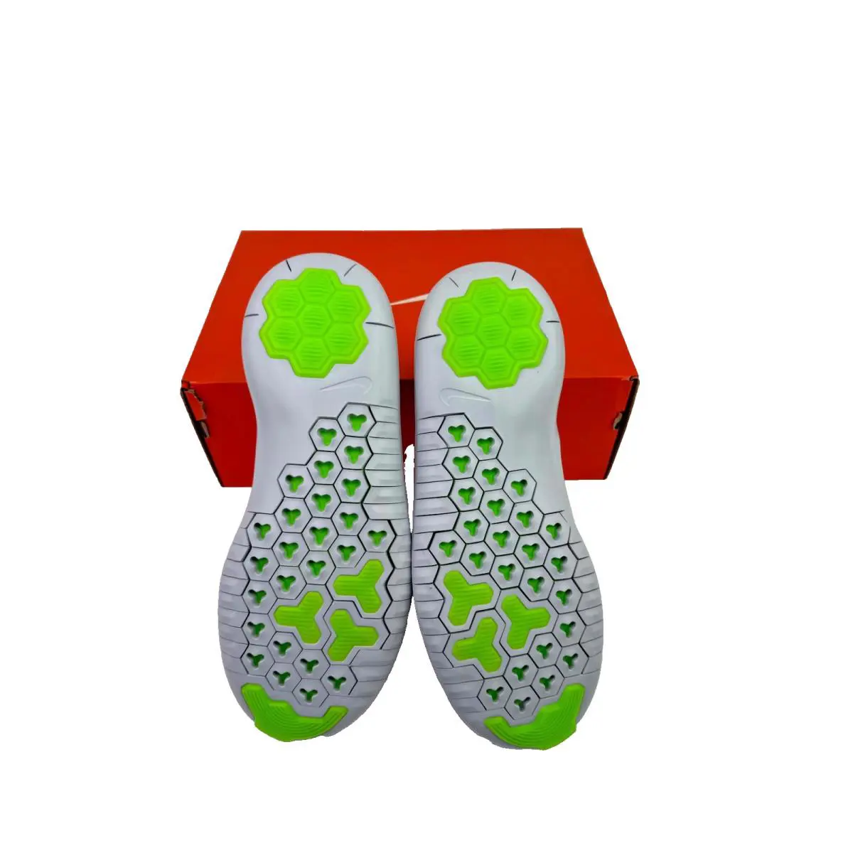 Nike shoes - Free TR 8 - Free - 942888-103 - White/White/Silver Metallic/Pop Lime Green 8