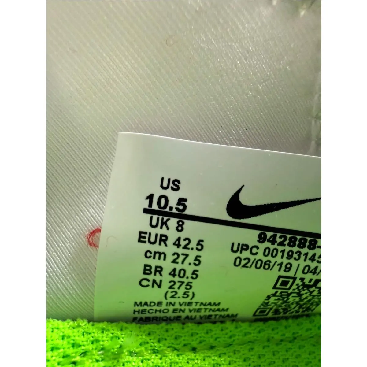 Nike shoes - Nike Free Trainer - Free Trainer - 942888-103 - White, Green, Silver 3