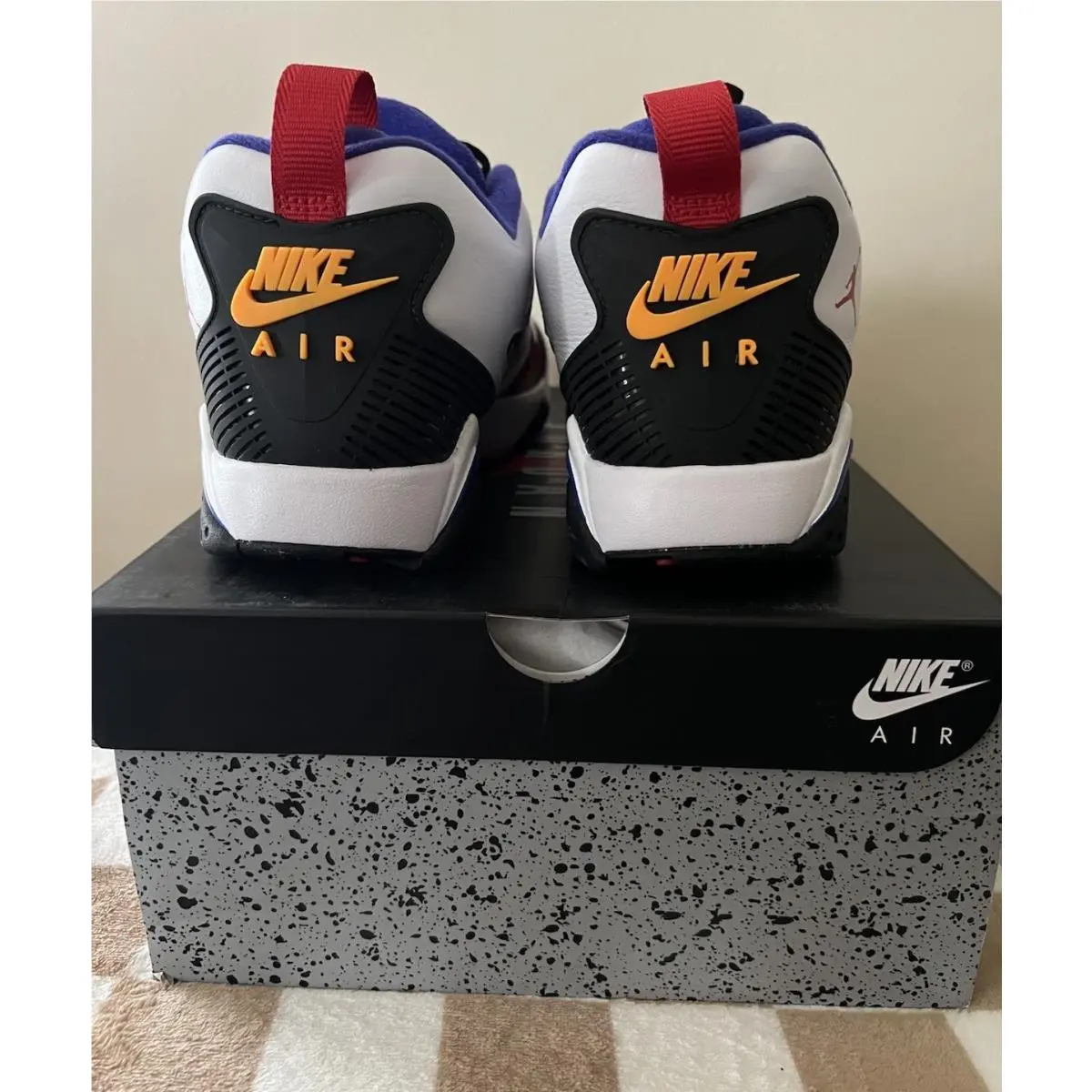 Nike shoes - Jordan MVP - MVP - IM6570 100 - White/Laser Orange/Black 7