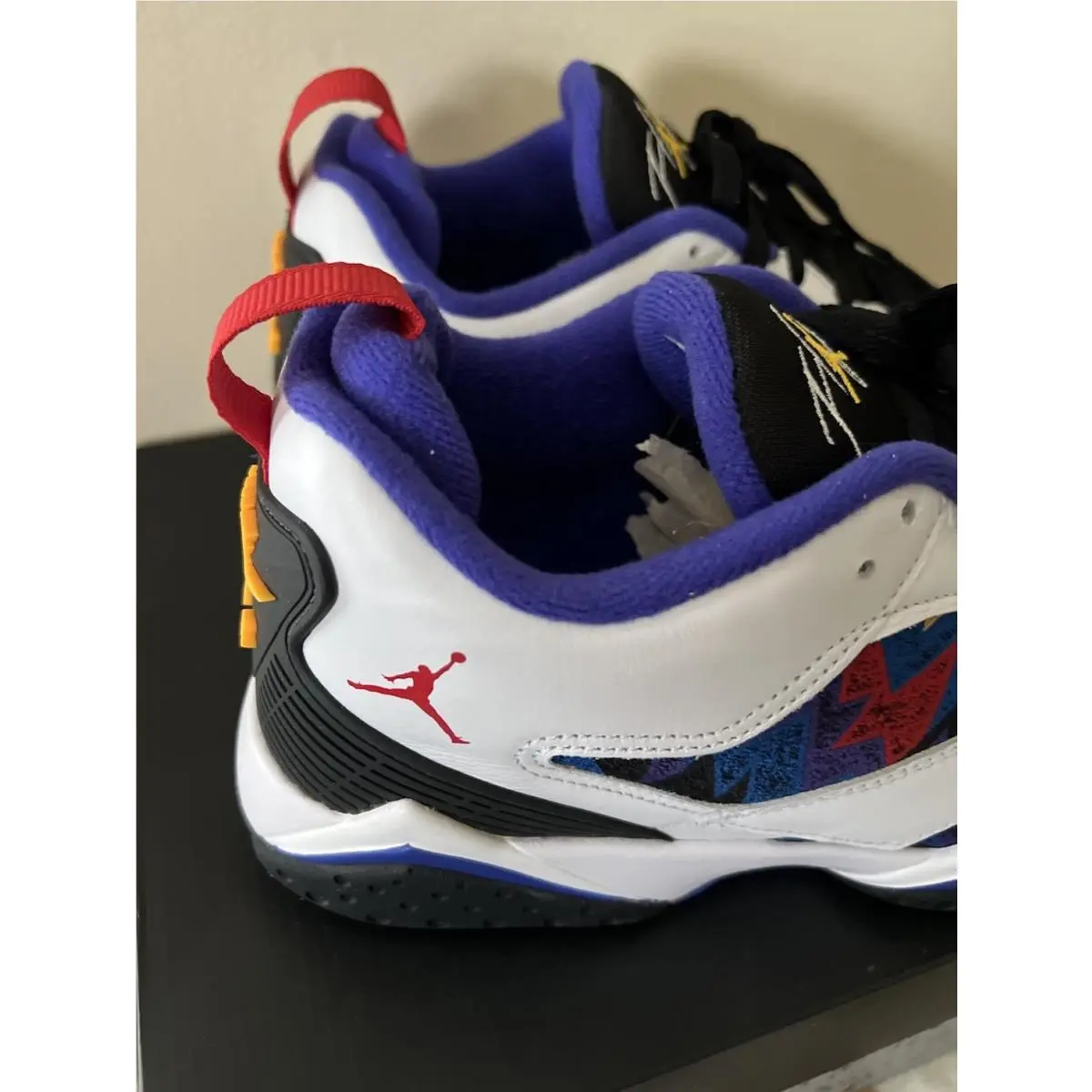 Nike shoes - Jordan MVP - MVP - IM6570 100 - White/Laser Orange/Black 4