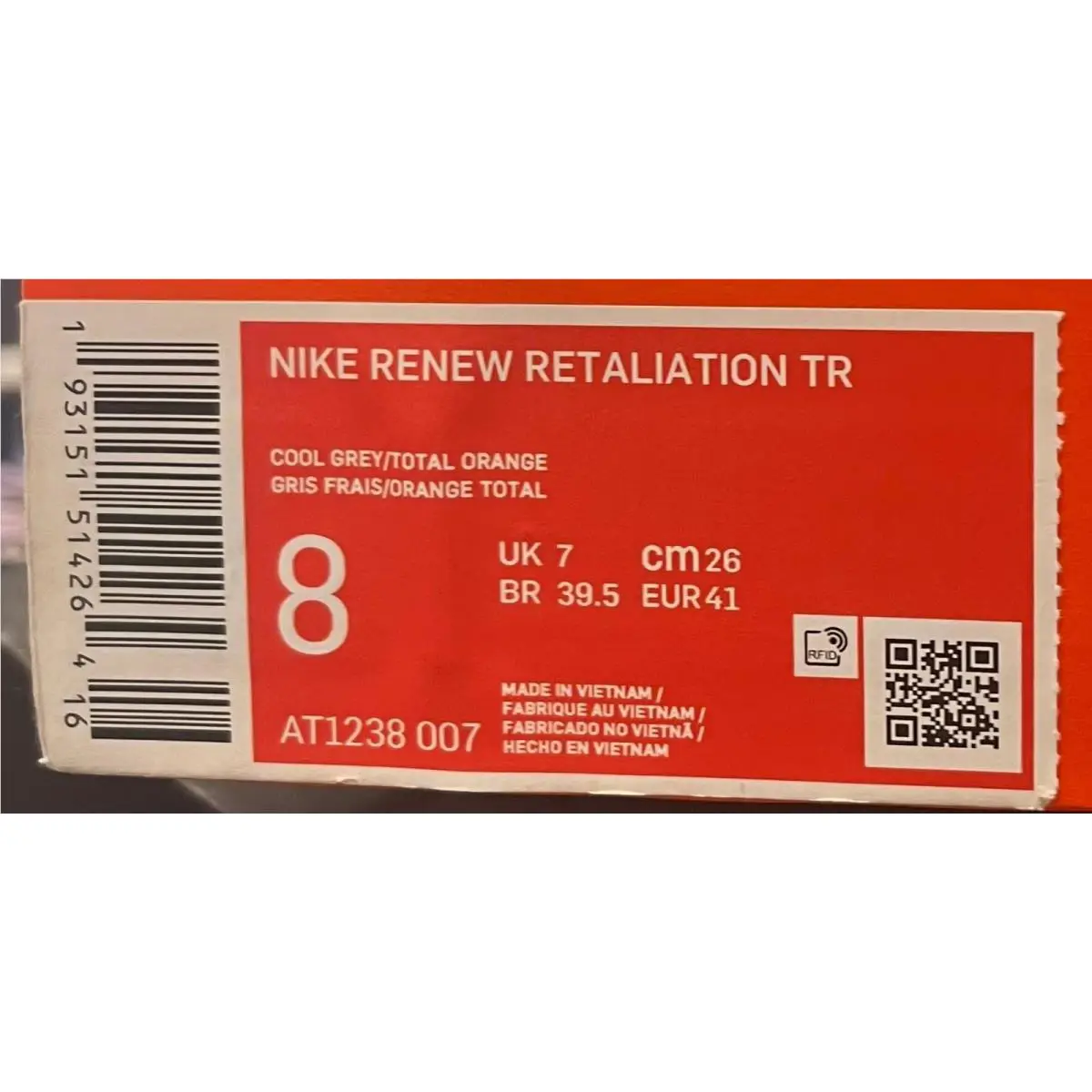 Nike shoes - Nike Renew Retaliation - Renew Retaliation - Gray 4
