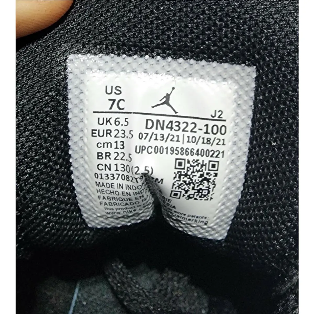 Nike shoes - Air Jordan 1 Mid - Air Mid - DN4322-100 - Multicolor (UPC: 195866400238) 8
