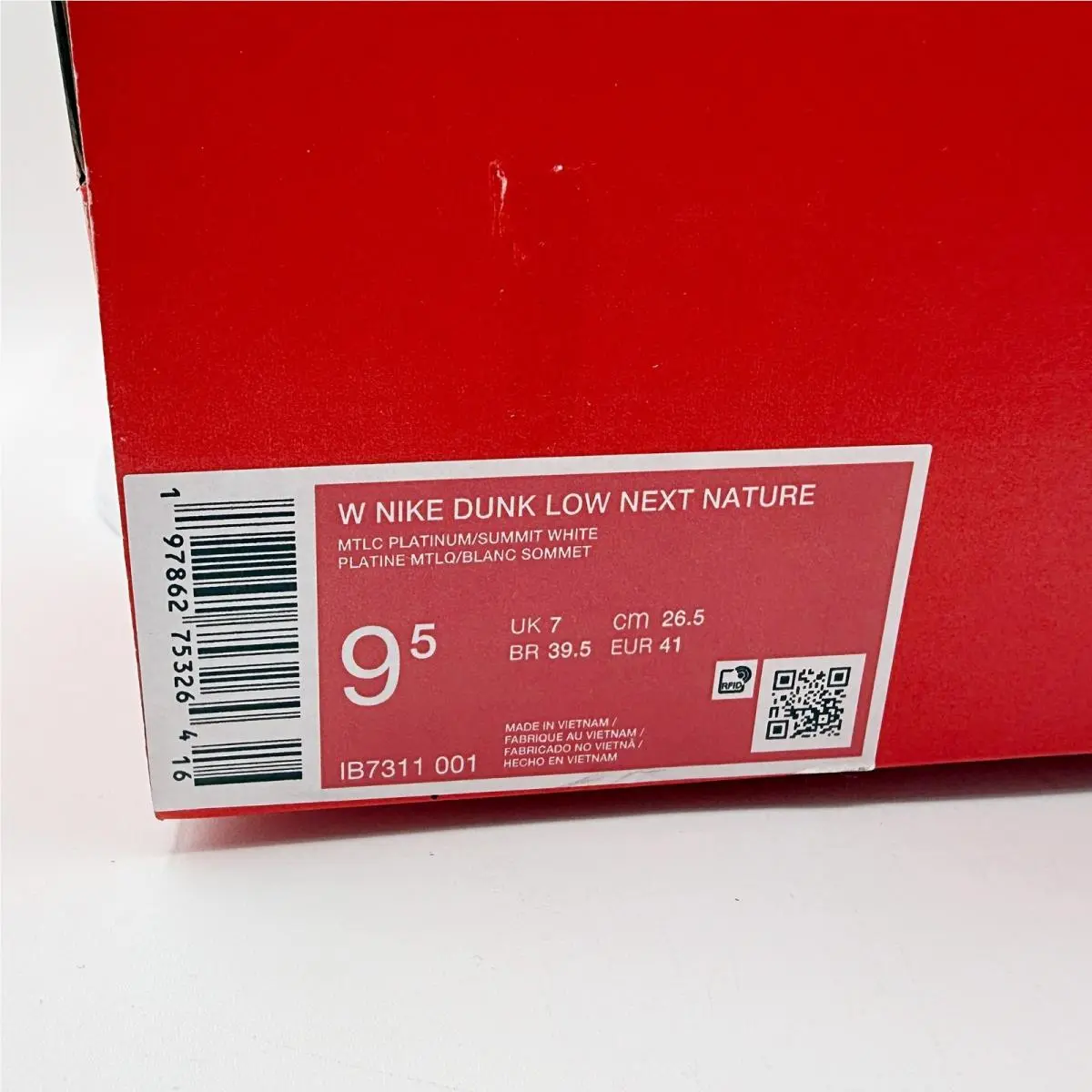 Nike shoes - Nike Dunk Low Next Nature - IB7311-001 - Silver (UPC: 197862753264) 9