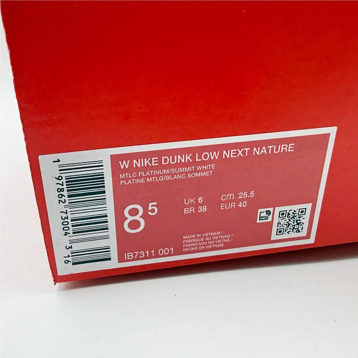 Nike shoes - Nike Dunk Low Next Nature - IB7311-001 - Silver (UPC: 197862730043) 9