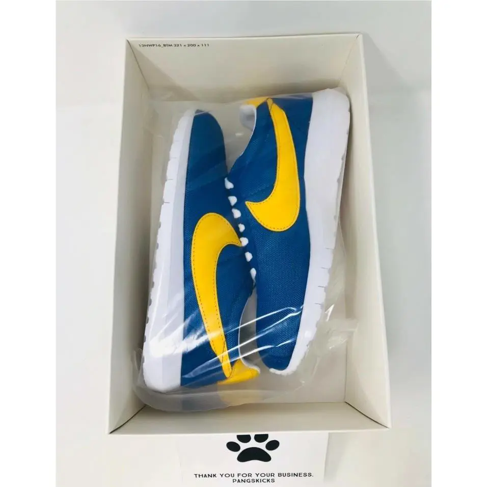 Nike shoes - Nike Rosherun - Rosherun - 709657-471 - VARSITY ROYAL/VRSTY MZ-WHITE 5