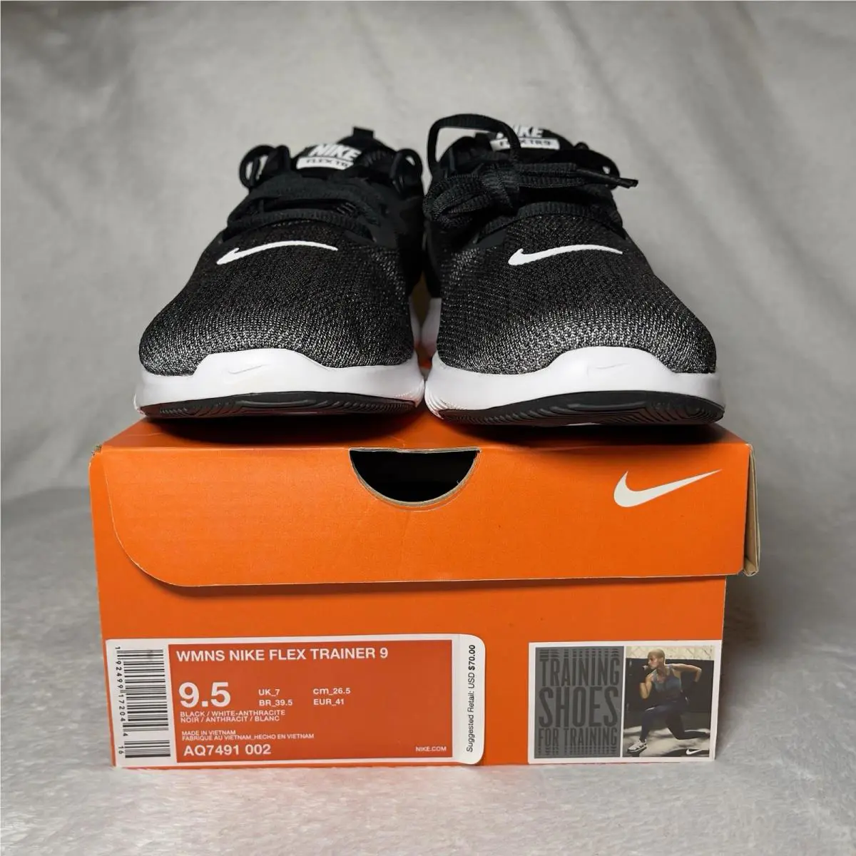 Nike shoes - Nike Flex Trainer 9 - Flex Trainer - AQ7491-002 - Black 0