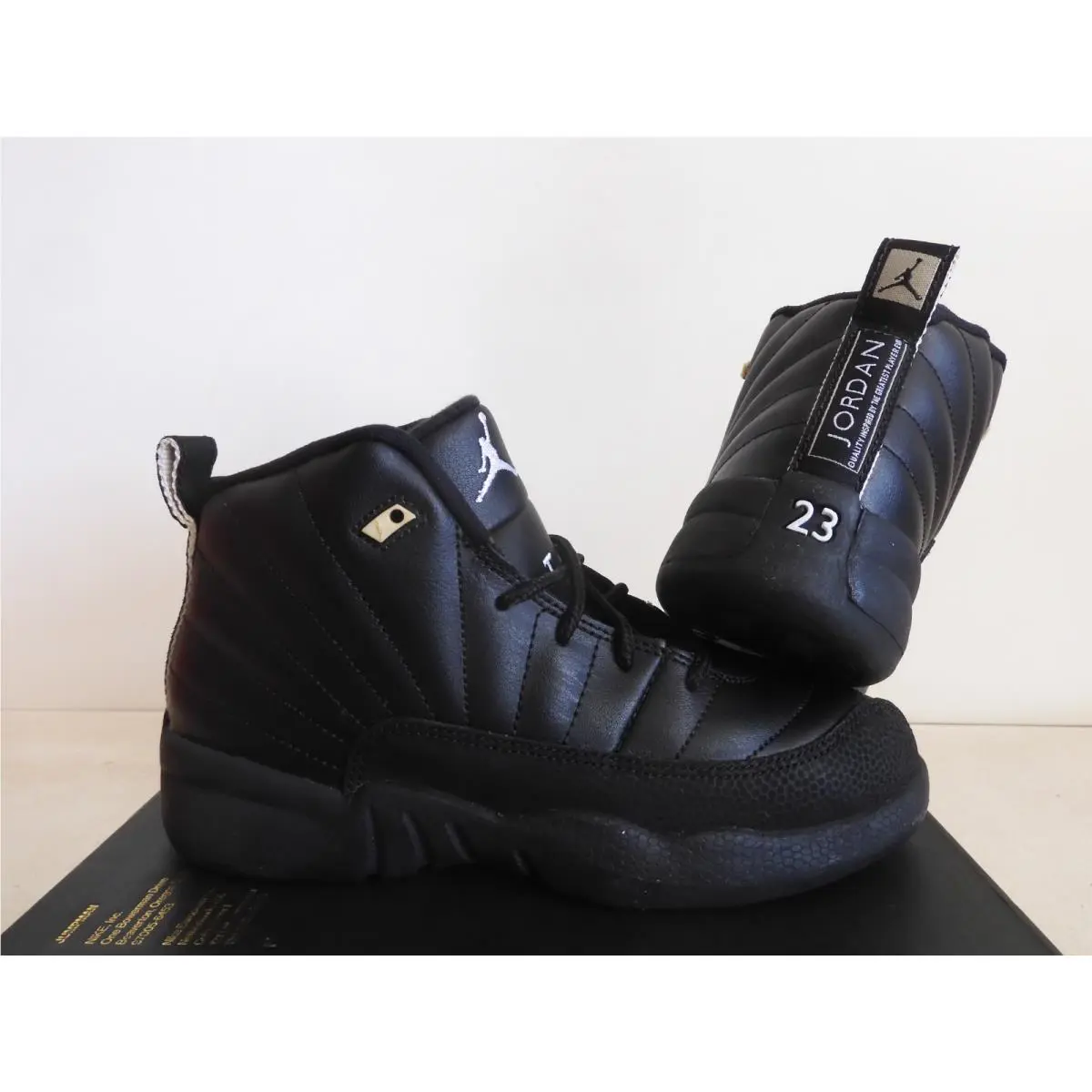 Nike shoes - Air Jordan 12 - Air - Black (UPC: 883418438746) 1