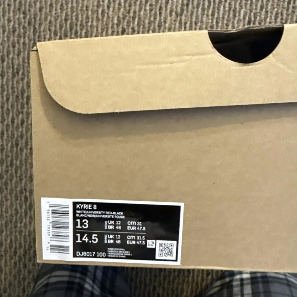 Nike shoes - Nike Kyrie 8 - Kyrie - Black (UPC: 196152193896) 0