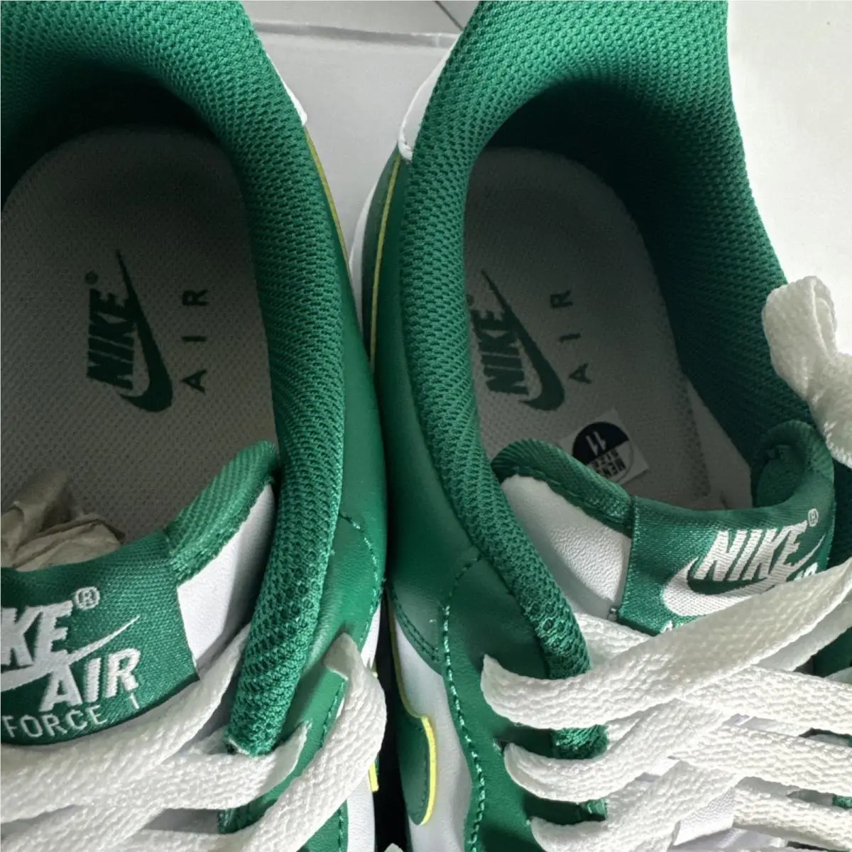 Nike shoes - Nike Air Force 1 - Air Force - FJ4146-122 - White/Malachite 3