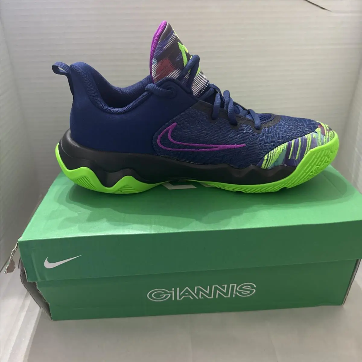 Nike shoes - Black-Green Strike - Strike - II0661-400 - Blue (UPC: 0198483575273) 1