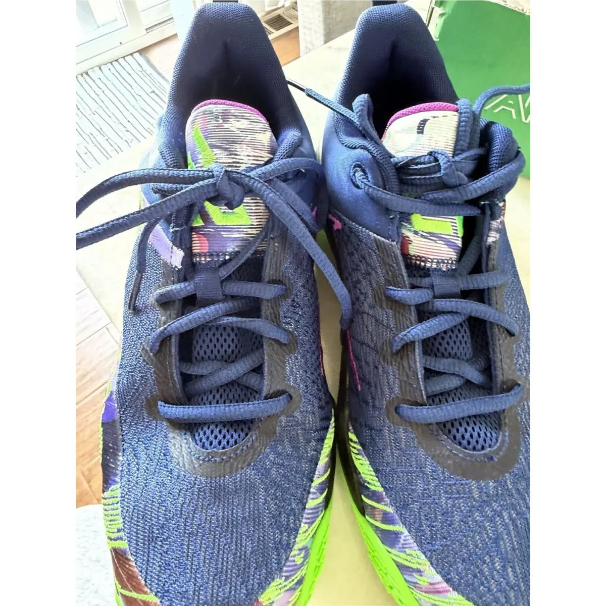 Nike shoes - Giannis Immortality 4 KC (PS) - II0661 400 - Blue, Green, Black (UPC: 0198483586262) 4
