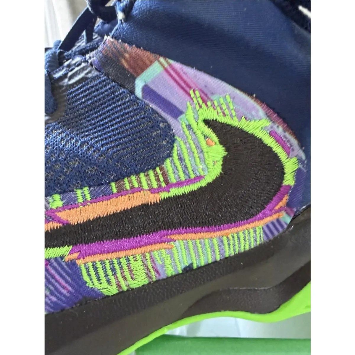 Nike shoes - Giannis Immortality 4 KC (PS) - II0661 400 - Blue, Green, Black (UPC: 0198483586262) 5