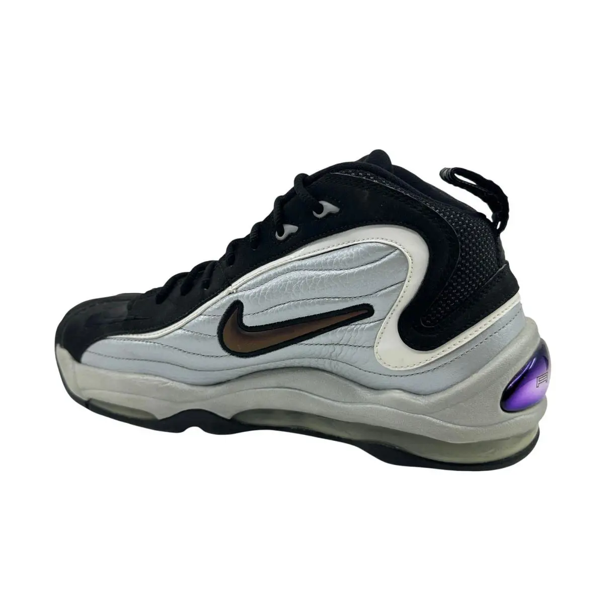 Nike shoes - Nike Air Total Max Uptempo - 366724 001 - Silver, Manufacturer: Metallic Silver Black White 1
