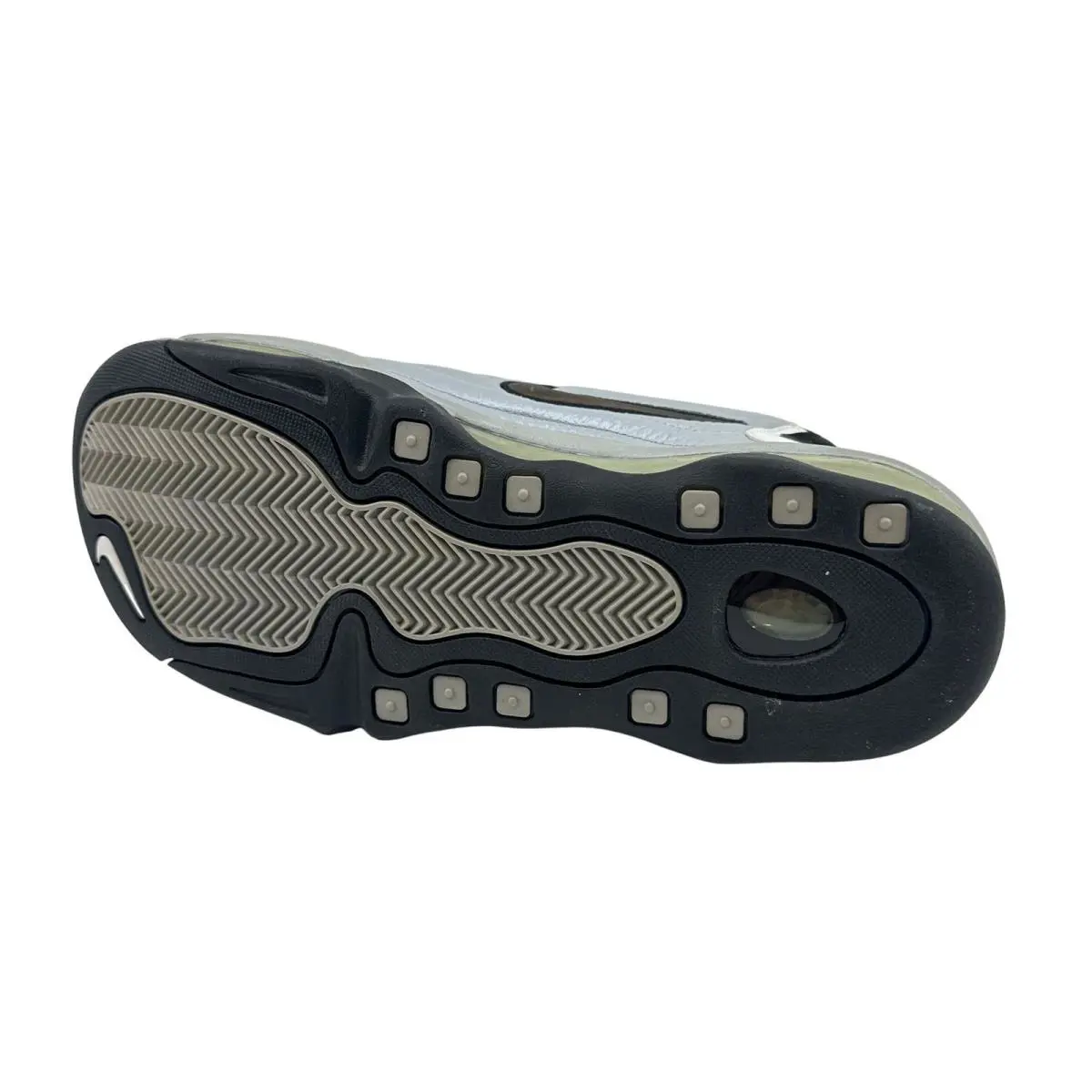 Nike shoes - Nike Air Total Max Uptempo - 366724 001 - Silver, Manufacturer: Metallic Silver Black White 4