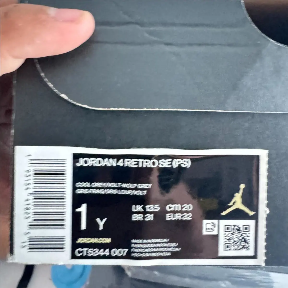 Nike shoes - Air Jordan 4 - Air - CT5344-007 - Gray 6
