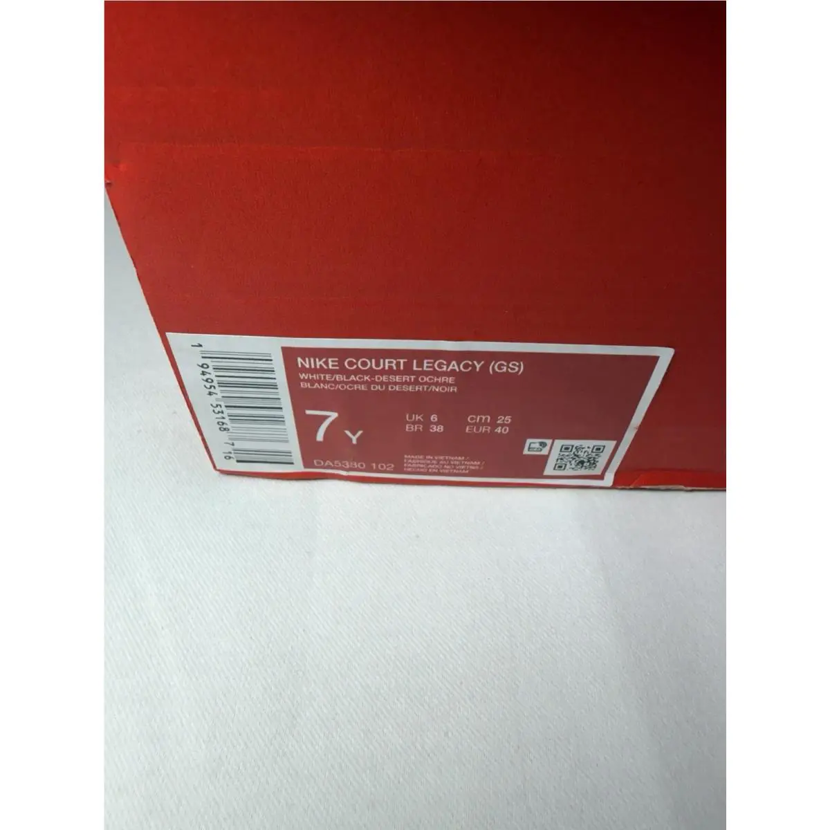 Nike shoes - Nike Court Legacy - Court Legacy - White (UPC: 194954531687) 1