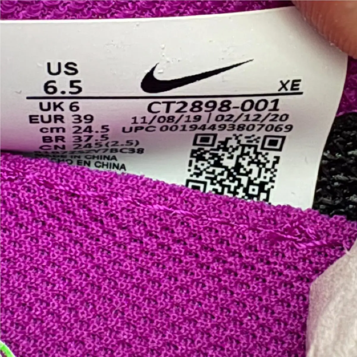 Nike shoes - Nike ACG Air Zoom - ACG Air Zoom - CT2898-001 - Purple 6