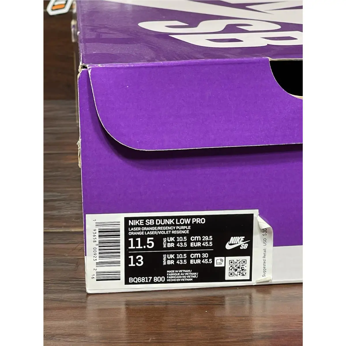 Nike shoes - Nike SB Dunk - Dunk - BQ6817-800 - Orange 8