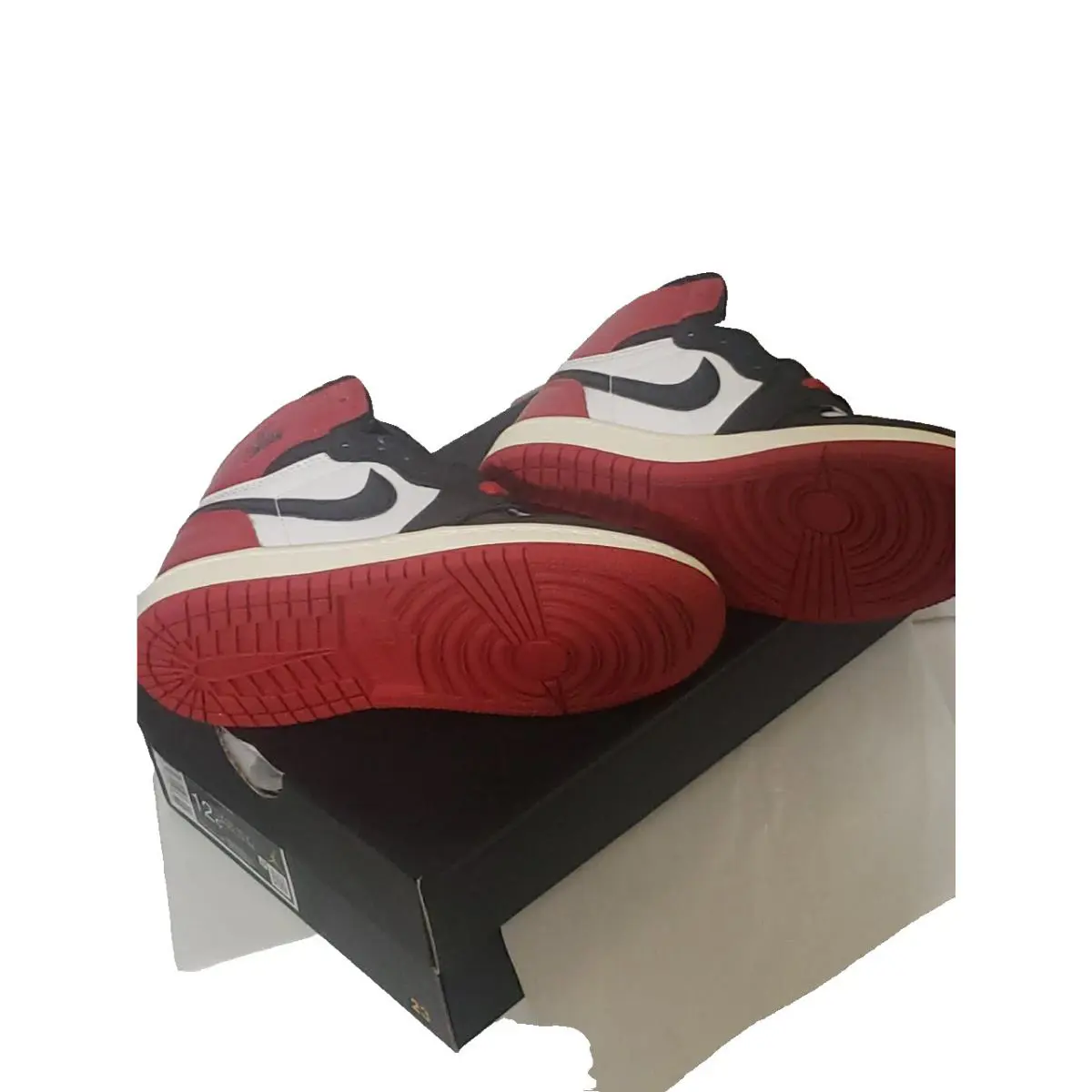 Nike shoes - Jordan 1 - black red white 11