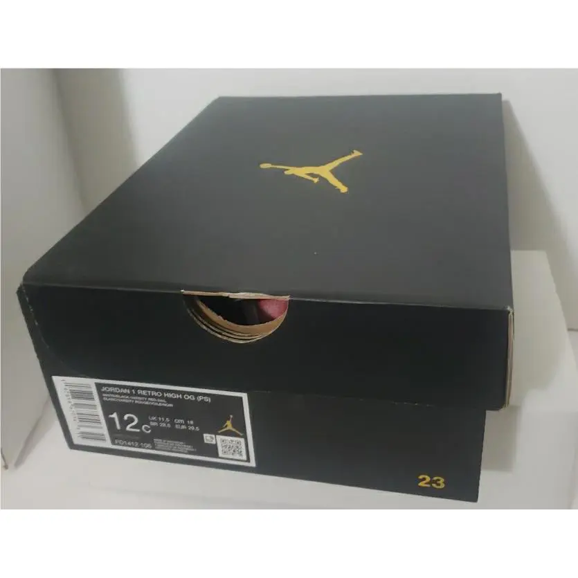 Nike shoes - Jordan 1 - black red white 13