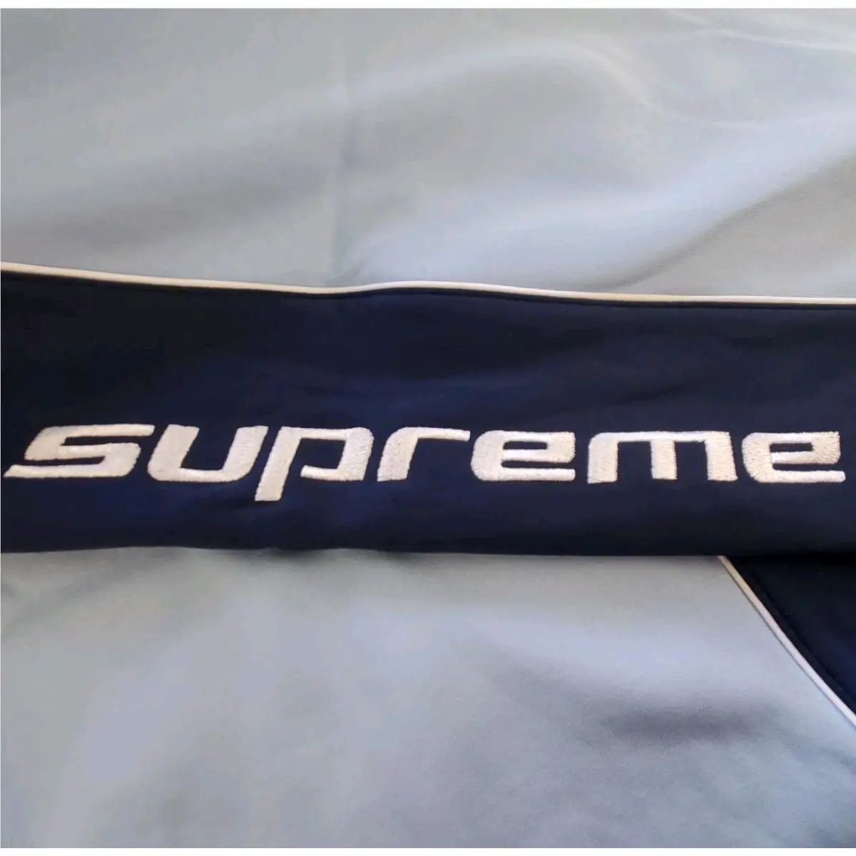 Nike clothing - Supreme x Jordan Track Pant - HF0832-436 - Blue (UPC: 197599213451) 3
