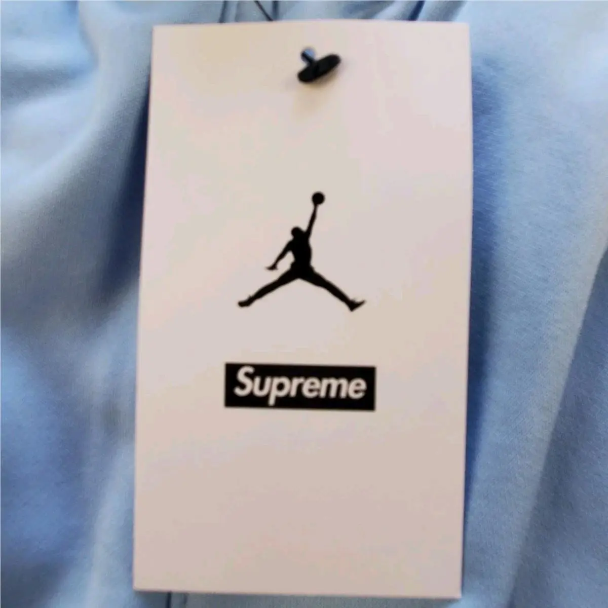 Nike clothing - Supreme x Jordan Track Pant - HF0832-436 - Blue (UPC: 197599213451) 6
