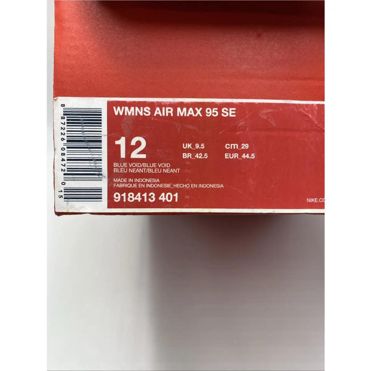 Nike shoes - Nike Air Max 95 - Air Max - 918413 401 - Blue Void (UPC: 887226084720) 5