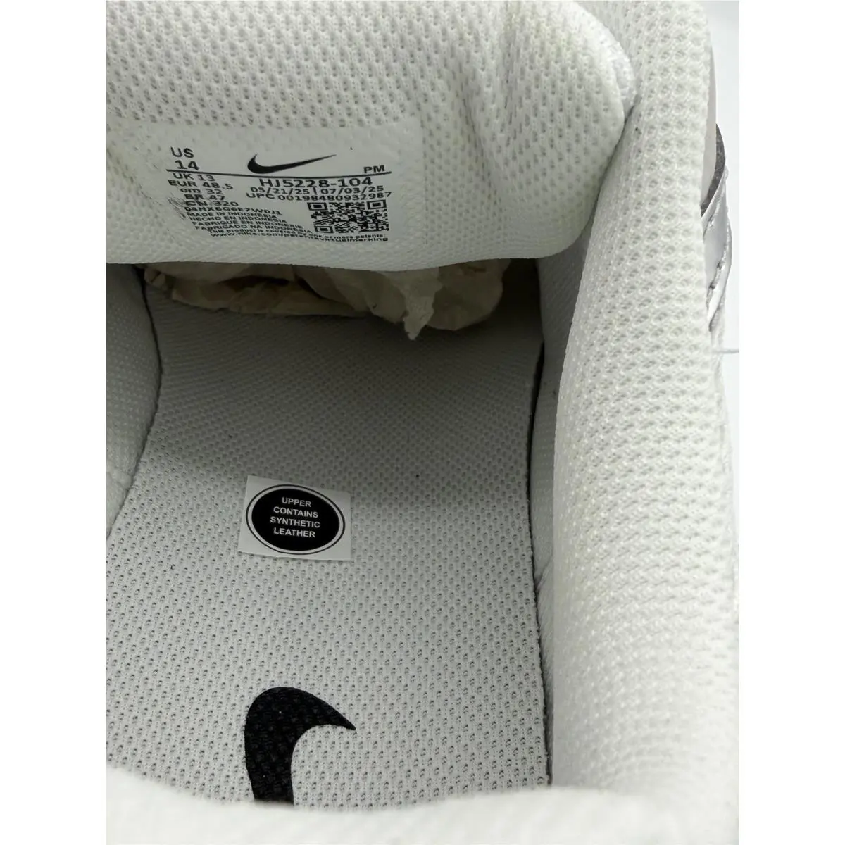 Nike shoes - Nike V5 RNR - RNR - HJ5228-104 - White (UPC: 0198480932987) 3