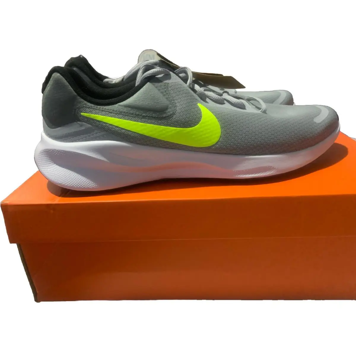 Nike shoes - Nike 7 - Wolf Grey/Volt-Smoke Grey 0