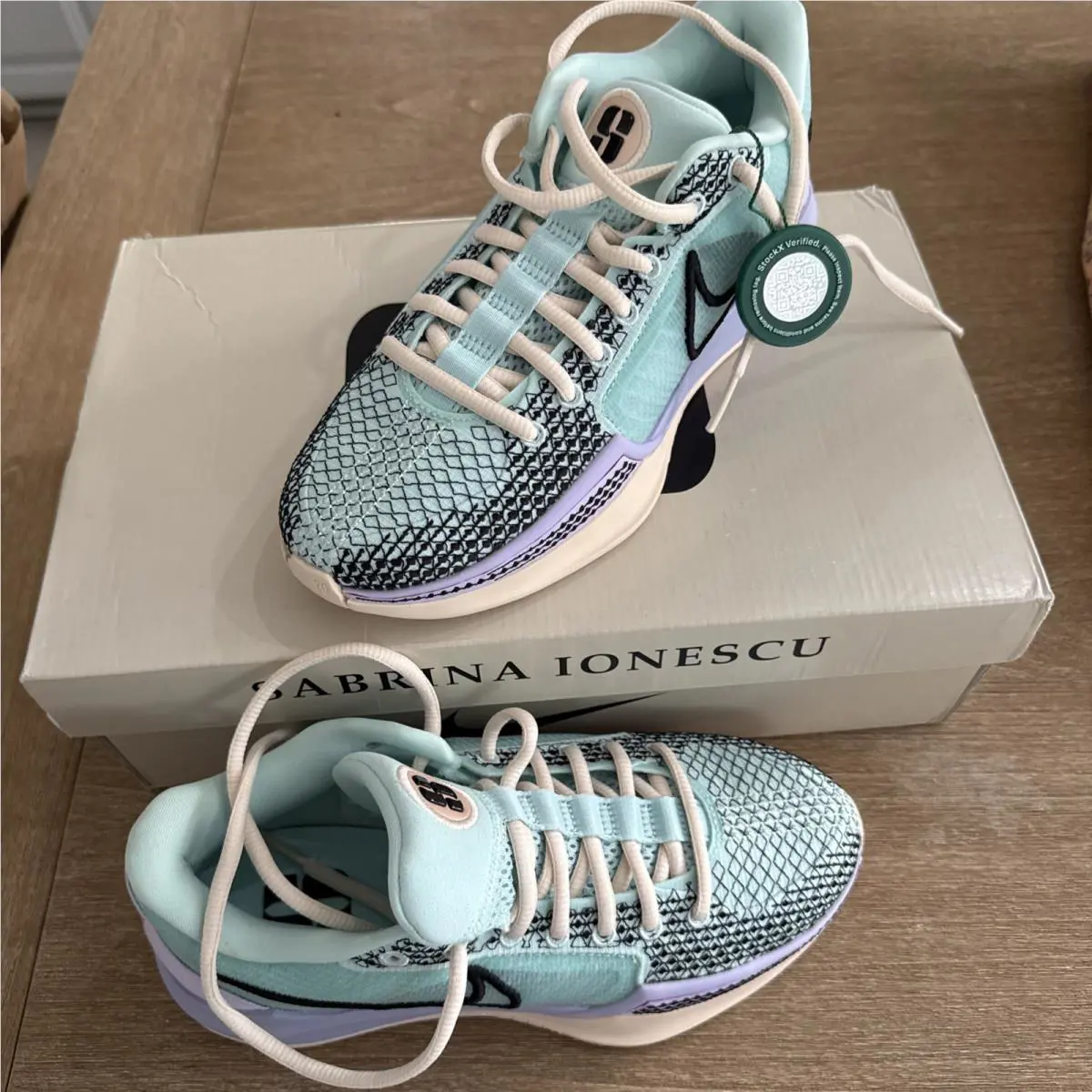 Nike shoes - Nike Sabrina 1 - Sabrina - FQ3389-301 - Teal 3
