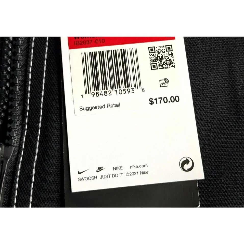 Nike clothing - Nike Sportswear Oversized Graphic Cargo Jacket - IB2037-010 - Black, Manufacturer: Black/Summit White 15