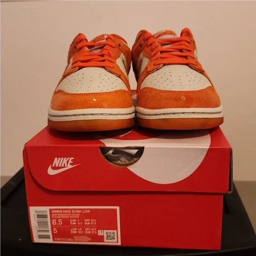 Nike shoes - Nike Dunk Low - Dunk Low - FN7773-001 - Orange (UPC: 0196609221332) 0