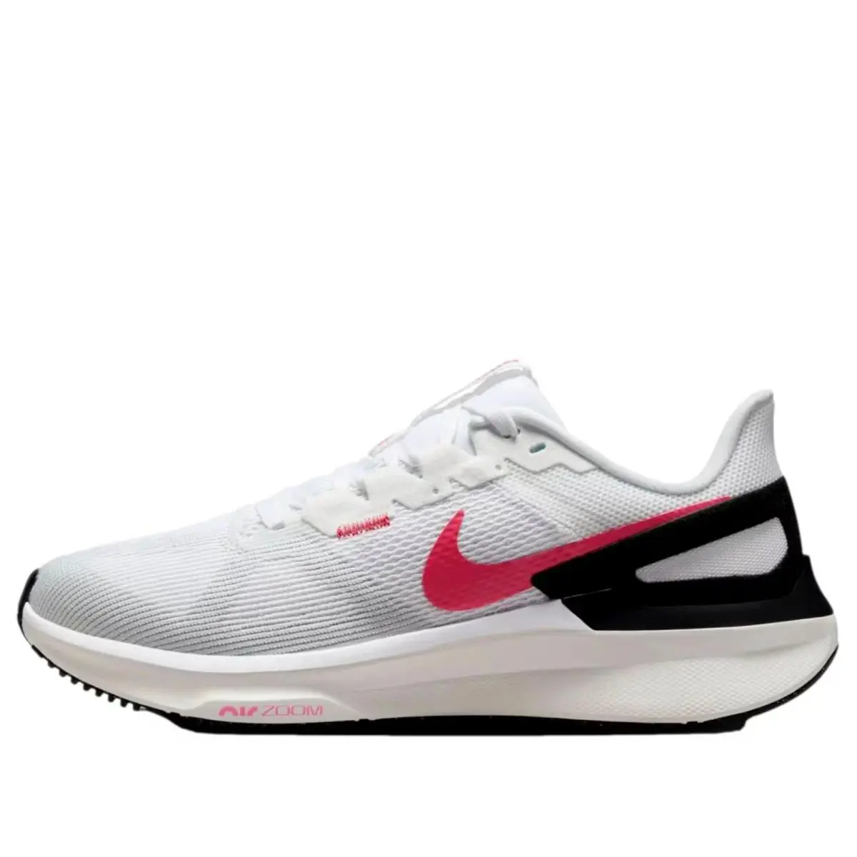 Nike Air Zoom Structure 25 White / Black - Aster Pink DJ7884-106 Women`s Size 6 - Multicolor