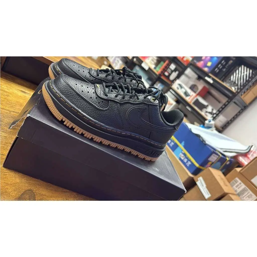 Nike shoes - Nike Air Force 1 - Air Force - Black 4