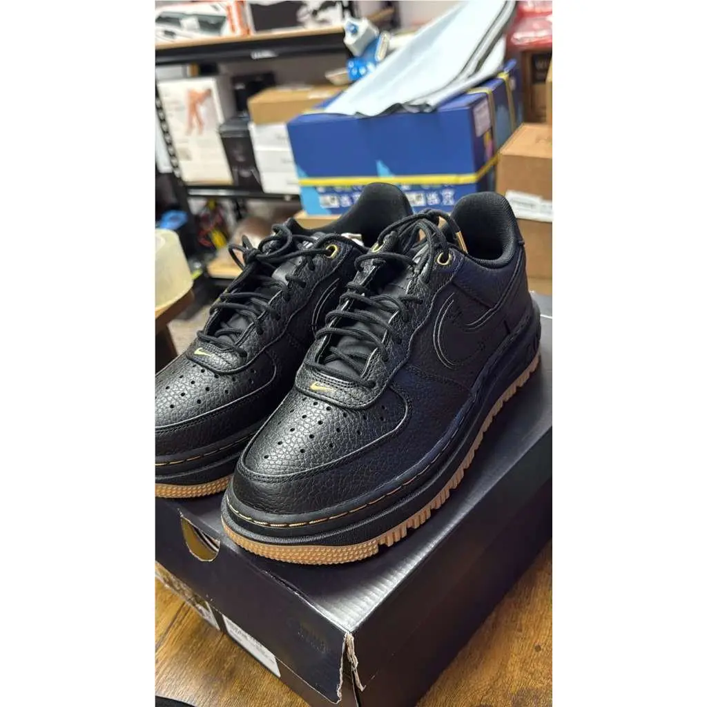 Nike shoes - Nike Air Force 1 - Air Force - Black 6