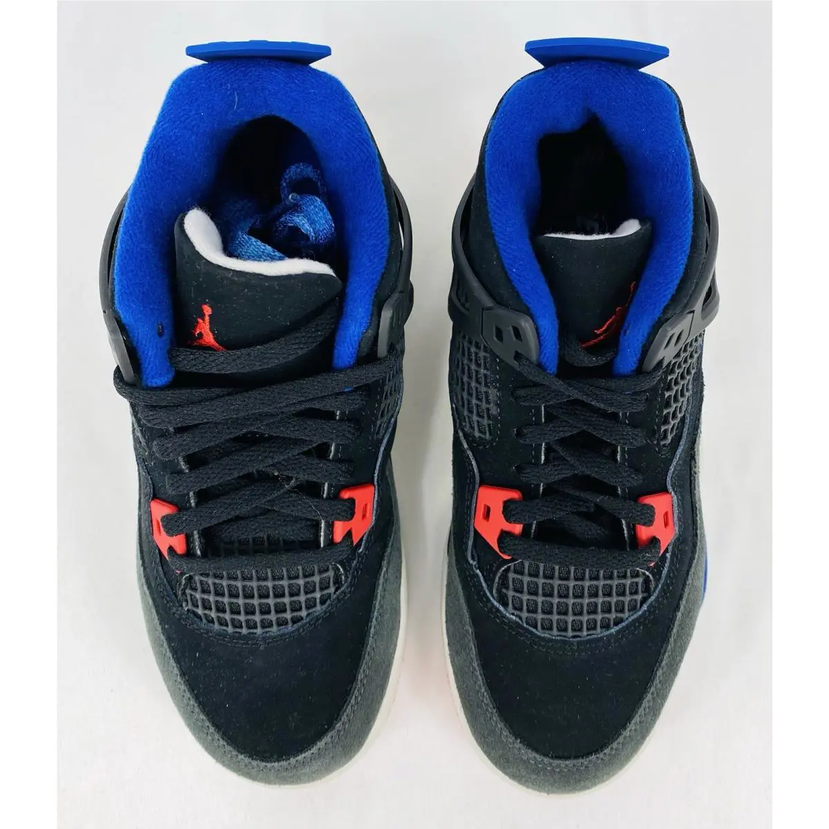 Nike shoes - Jordan 4 Retro OG (PS) - IB4388-003 - Black/Fire Red/Deep Royal Blue (UPC: 197861402620) 1