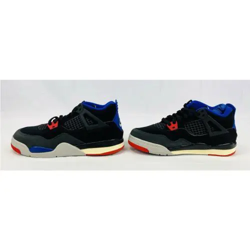 Nike shoes - Jordan 4 Retro OG (PS) - IB4388-003 - Black/Fire Red/Deep Royal Blue (UPC: 197861402620) 3
