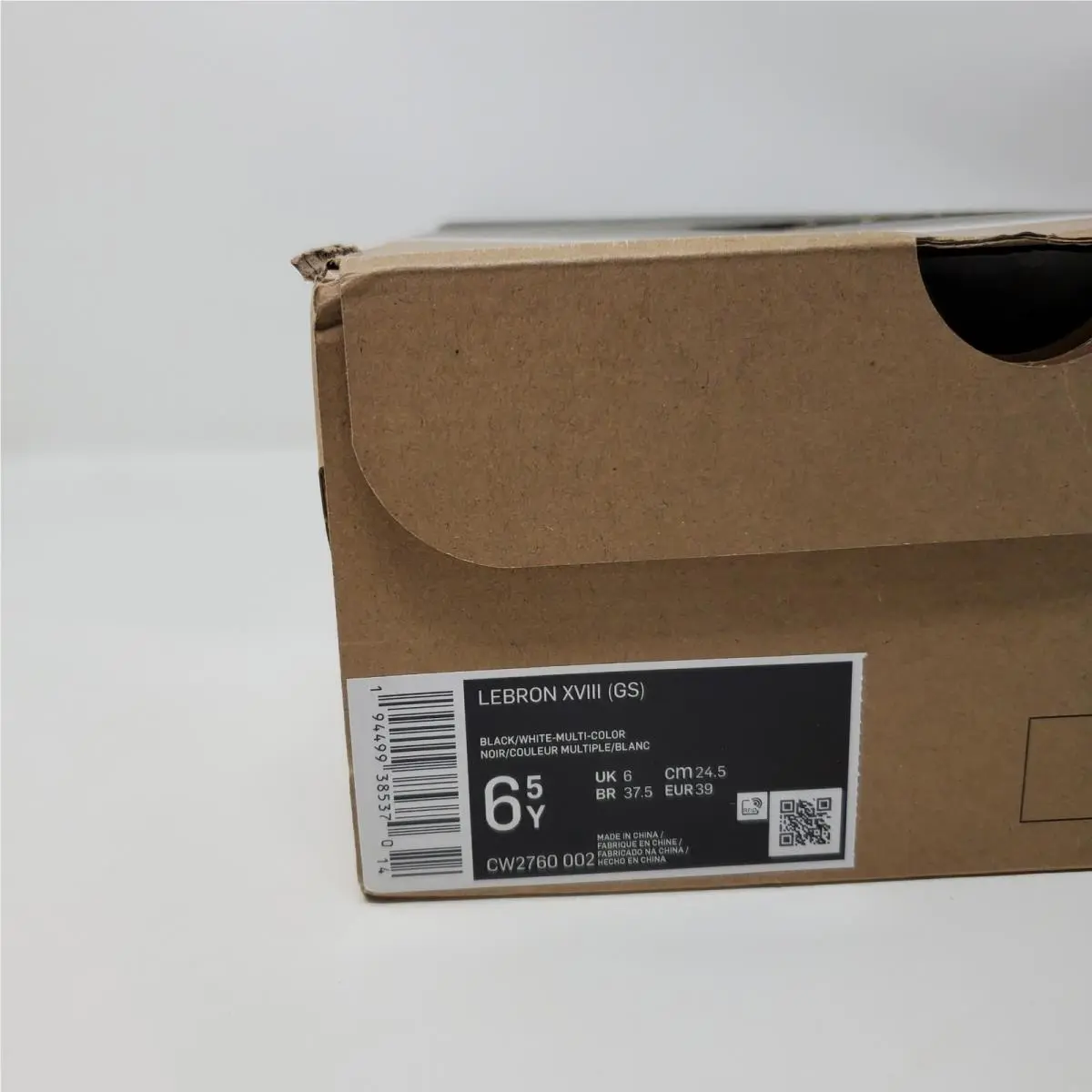 Nike shoes - Nike LeBron 18 - LeBron - Black 8