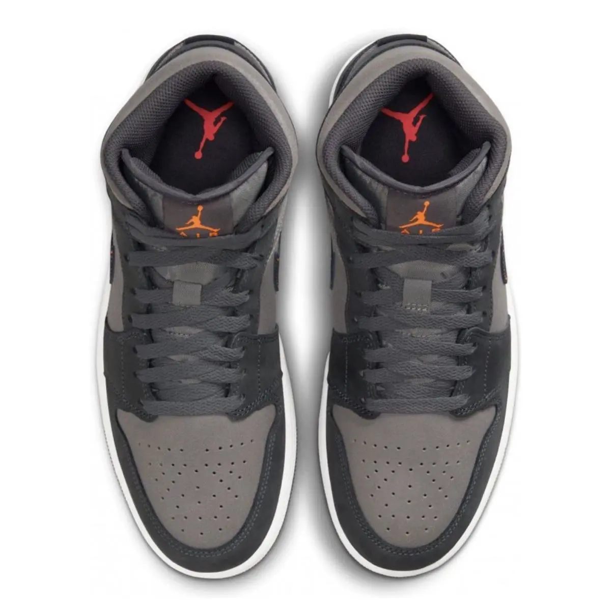 Nike shoes - Nike Air Jordan 1 - Air - FQ8338 017 - Night Stadium/Black/Flat Pewter/Total Orange/Neutral Grey 18
