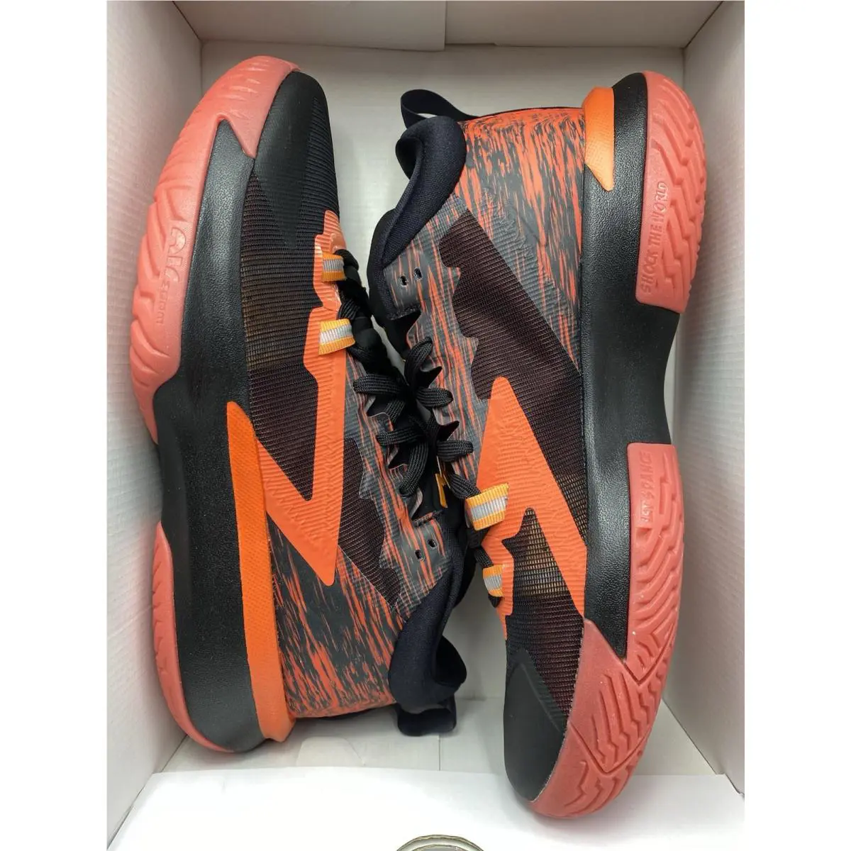 Nike shoes - Jordan Zion 1 - Zion - DQ4706 086 - Black/Alpha Orange-Chile Red (UPC: 195867227889) 5