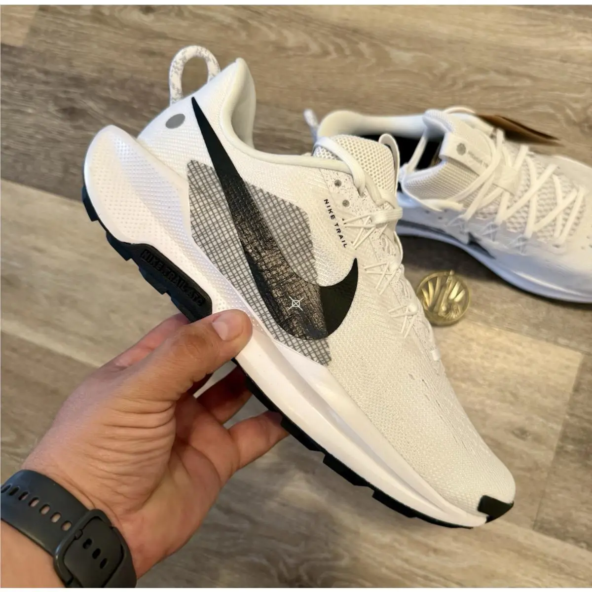 Nike shoes - Nike Pegasus Trail 5 - Pegasus Trail - HV0669-900 - White / Black / Grey (UPC: 00197602182668) 8