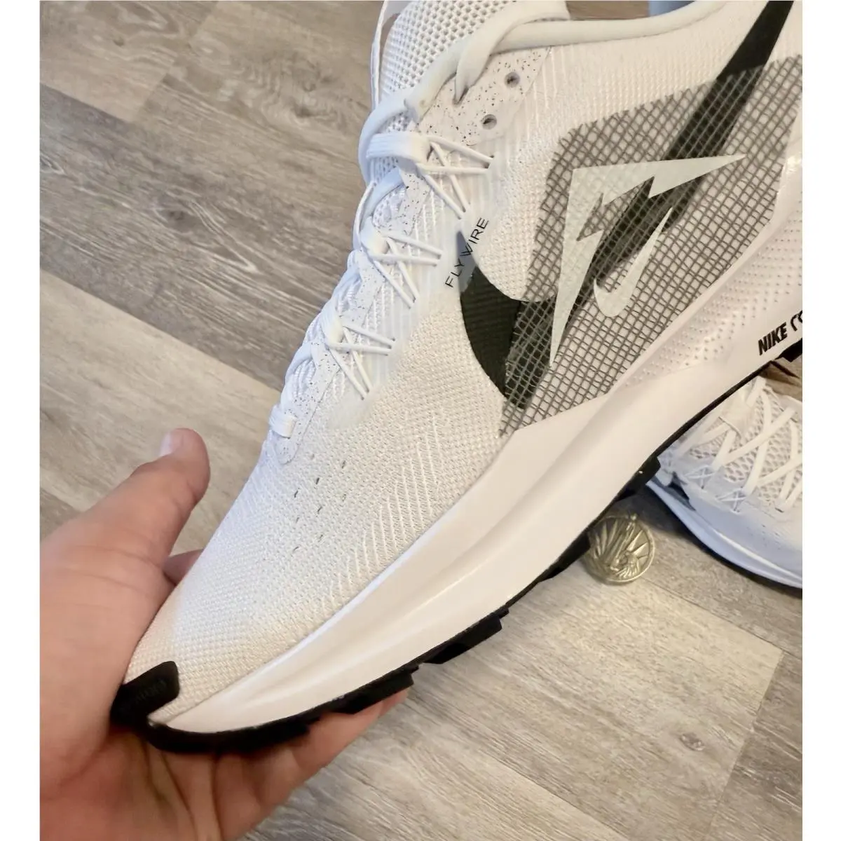 Nike shoes - Nike Pegasus Trail 5 - Pegasus Trail - HV0669-900 - White / Black / Grey (UPC: 00197602182668) 2