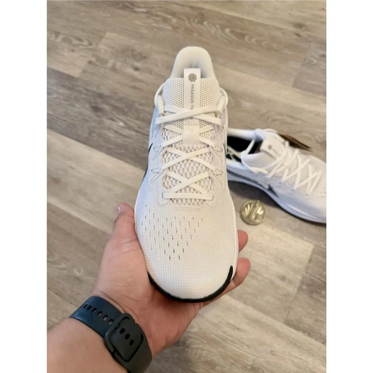 Nike shoes - Nike Pegasus Trail 5 - Pegasus Trail - HV0669-900 - White / Black / Grey (UPC: 00197602182668) 4